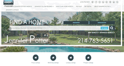 Desktop Screenshot of jenniferpotterhomes.com